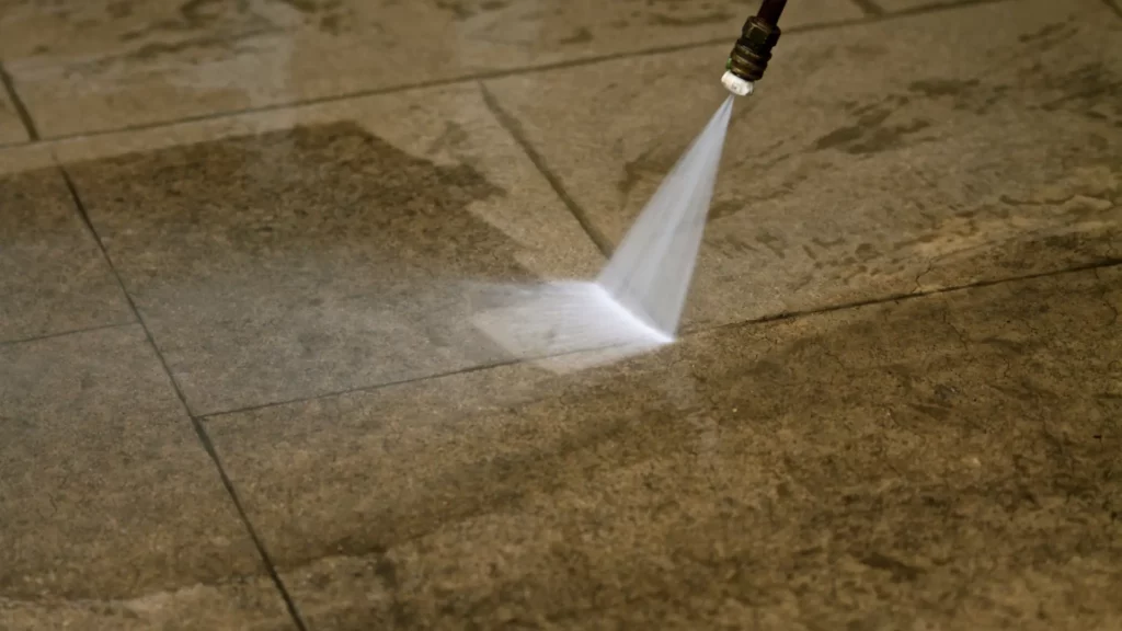 regular power washing
